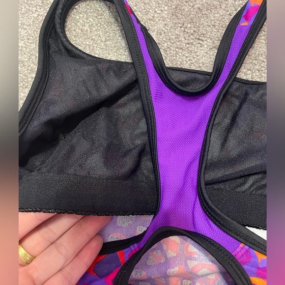 Reebok Women’s Athletic Razor Back Leopard Print Tank Top Size Small - Picture 3 of 4